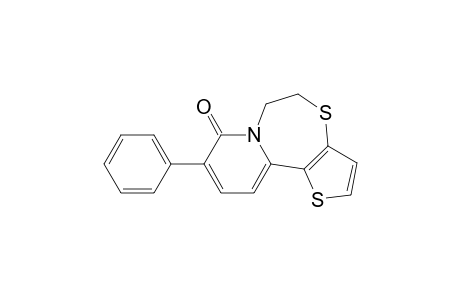 5,6-Dihydro-9-phenyl-8H-pyrido[1,2-d]thieno[2,3-f][1,4]thiazipin-8-one