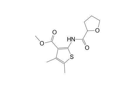 methyl 4,5-dimethyl-2-[(tetrahydro-2-furanylcarbonyl)amino]-3-thiophenecarboxylate
