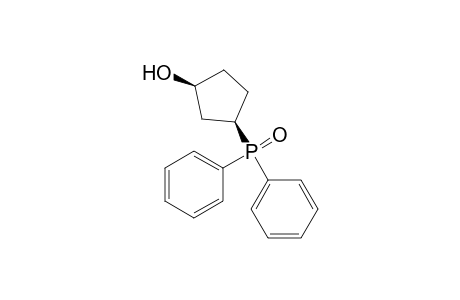 (1S,3R)-3-(Diphenyl-phosphinoyl)-cyclopentanol