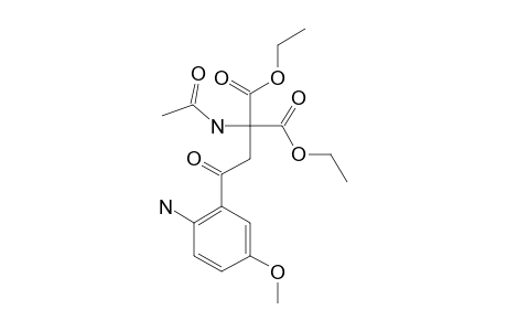 DIETHYL-2-[2-(2-AMINO-5-METHOXYPHENYL)-2-OXOETHYL]-ACETAMIDO-MALONATE