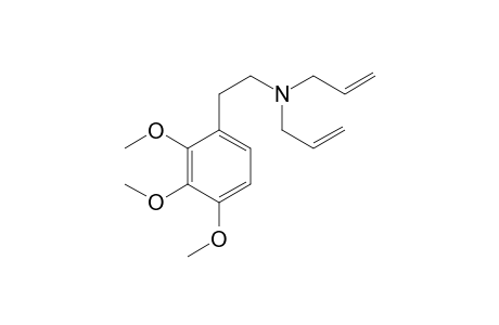 N,N-Diallyl-2,3,4-trimethoxyphenethylamine