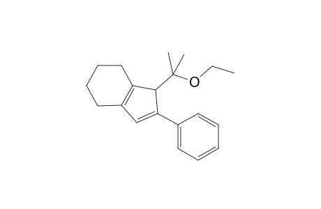 1-(2-Ethoxypropan-2-yl)-2-phenyl-4,5,6,7-tetrahydro-1H-indene
