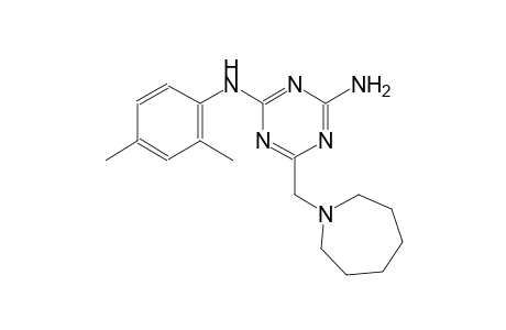 N~2~-(2,4-dimethylphenyl)-6-(hexahydro-1H-azepin-1-ylmethyl)-1,3,5-triazine-2,4-diamine