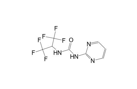 N-(2-pyrimidinyl)-N'-[2,2,2-trifluoro-1-(trifluoromethyl)ethyl]urea