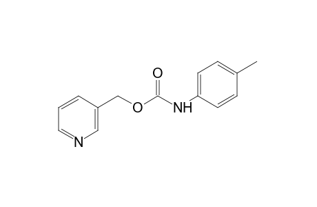 p-methylcarbanilic acid, 3-pyridylmethyl ester