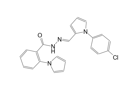 N'-{(E)-[1-(4-chlorophenyl)-1H-pyrrol-2-yl]methylidene}-2-(1H-pyrrol-1-yl)benzohydrazide