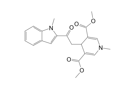 3,5-BIS-(METHOXYCARBONYL)-1-METHYL-4-[((1-METHYL-2-INDOLYL)-CARBONYL)-METHYL]-1,4-DIHYDROPYRIDINE