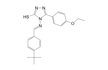 4-{[(E)-(4-tert-butylphenyl)methylidene]amino}-5-(4-ethoxyphenyl)-4H-1,2,4-triazole-3-thiol