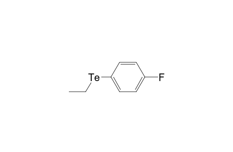 [(4-Fluorophenyl)telluro]ethane