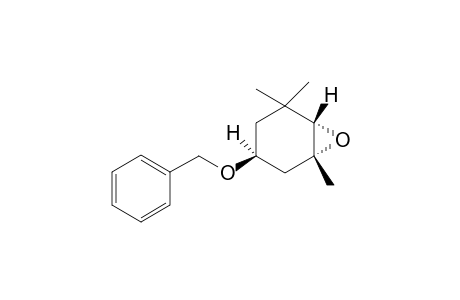(trans)-3-(Benzyloxy)-1,5,5-trimethyl-7-oxabicyclo[4.1.0]heptane