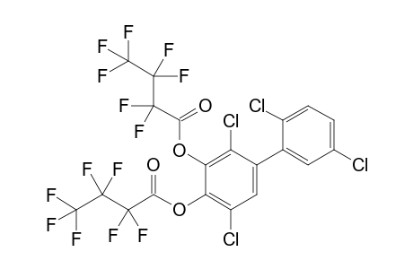 2,2',5,5'-Tetrachloro-3,4-bis[(heptafluorobutyryl)oxy]-biphenyl