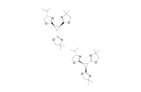 (4'S,2S*,3R*)-1-[4-Isopropyl-2-oxazolin-2-yl)-trans-2,3-bis(4,4,dimethyl-2-oxazolin-2-yl)cyclopropane