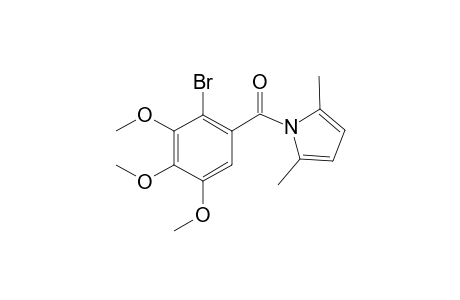 (2-bromo-3,4,5-trimethoxyphenyl)(2,5-dimethyl-1H-pyrrol-1-yl)methanone