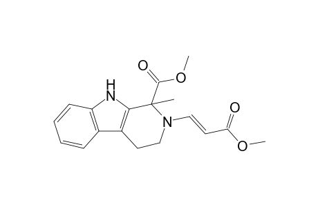 2-[(E)-3-keto-3-methoxy-prop-1-enyl]-1-methyl-4,9-dihydro-3H-$b-carboline-1-carboxylic acid methyl ester