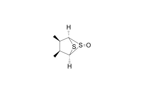 (1-ALPHA,2-ALPHA,3-ALPHA,4-ALPHA,5-BETA)-2,3-DIMETHYL-5,6-DITHIABICYCLO-[2.1.1]-HEXANE-5-OXIDE