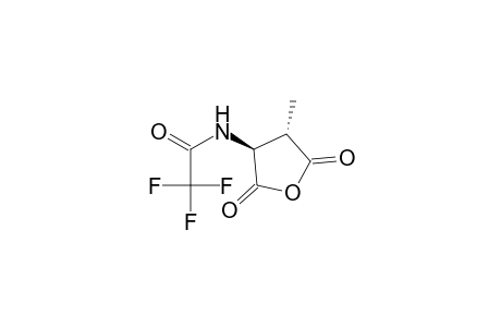 2,2,2-trifluoro-N-[(3S,4S)-4-methyl-2,5-dioxo-3-oxolanyl]acetamide