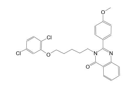 3-[5-(2,5-dichlorophenoxy)pentyl]-2-(4-methoxyphenyl)-4(3H)-quinazolinone