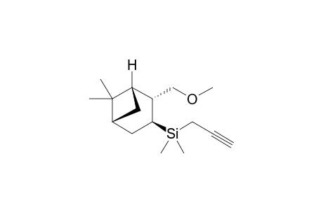 (1S,2R,3S,5R)-(2-Methoxymethyl-6,6-dimethylbicyclo[2.2.1]hept-3-yl)dimethylprop-2-ynylsilane