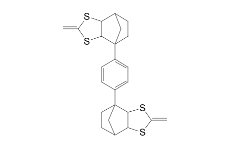 1,4-Phenylenebis(4-methylene-3,5-dithiatricyclo[5.2.1.0(2,6)]decane)