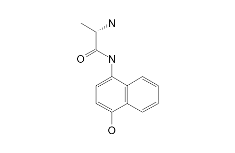 (S)-2-AMINO-N-(4-HYDROXYNAPHTH-1-YL)-PROPANAMIDE