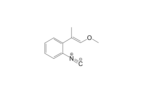 (E/Z)-o-Isocyano-.beta.methoxy-.alpha.-methylstrene