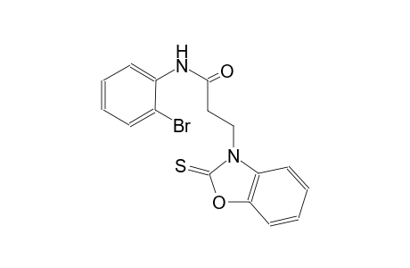 3-benzoxazolepropanamide, N-(2-bromophenyl)-2,3-dihydro-2-thioxo-