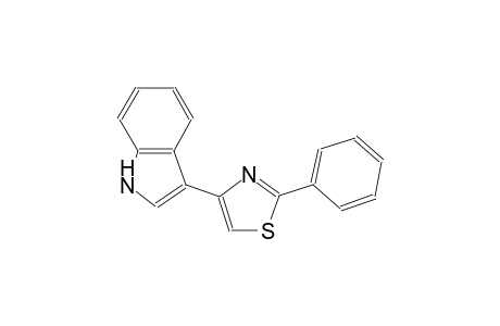 3-(2-phenyl-1,3-thiazol-4-yl)-1H-indole