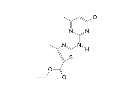 5-thiazolecarboxylic acid, 2-[(4-methoxy-6-methyl-2-pyrimidinyl)amino]-4-methyl-, ethyl ester