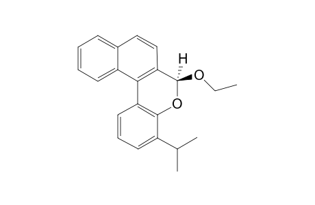 4-Isopropyl-6-ethoxy-6H-benzo[b]naphtho[1,2-d]pyran