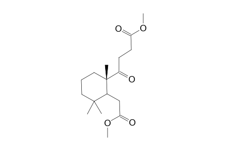 4-((S)-2-Methoxycarbonylmethyl-1,3,3-trimethyl-cyclohexyl)-4-oxo-butyric acid methyl ester