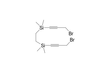 Bis[1,2-dimethylsilyl-2-(propynylbromo)]ethane