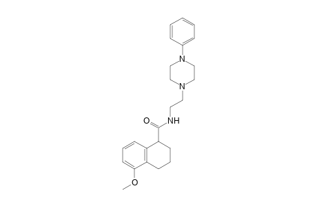 N-[2-(4-Phenylpiperazin-1-yl)ethyl]-5-methoxy-1,2,3,4-tetrahydronaphthalene-1-carboxamide
