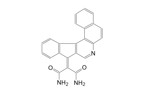 propanediamide, 2-(9H-benz[f]indeno[2,1-c]quinolin-9-ylidene)-