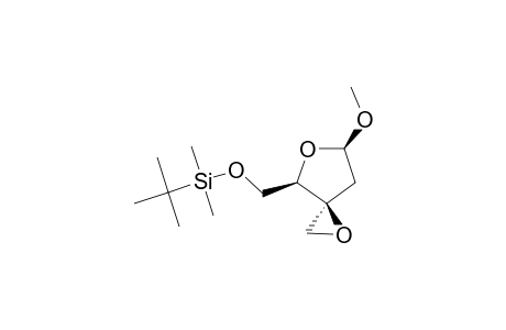 (3S,4R,6R)-4-(TERT.-BUTYLDIMETHYLSILYLOXYMETHYL)-6-METHOXY-1,5-DIOXASPIRO-[2.4]-HEPTANE