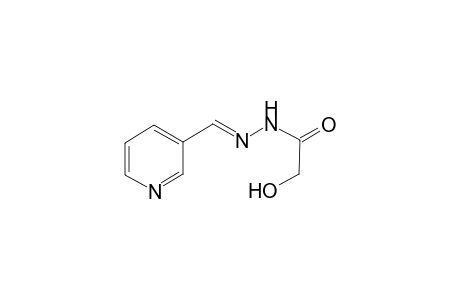 Acethydrazide, 2-hydroxy-N2-(3-pyridylmethylene)-