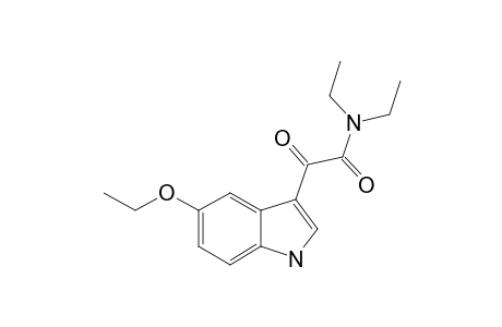 5-ETHOXYINDOLE-3-YL-N,N-DIETHYL-GLYOXALYL-AMIDE
