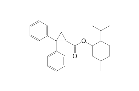 2-l-Menthyloxycarbonyl-1,1-diphenylcylopropane