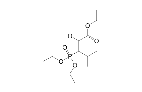 ETHYL-3-(DIETHOXYPHOSPHOYL)-2-HYDROXY-4-METHYLPENTANOATE