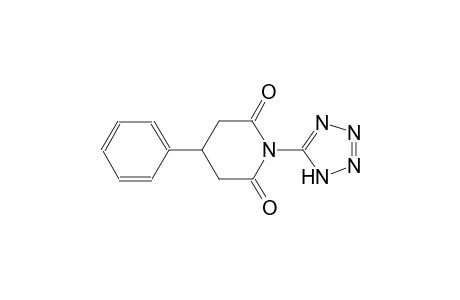 4-phenyl-1-(1H-tetraazol-5-yl)-2,6-piperidinedione