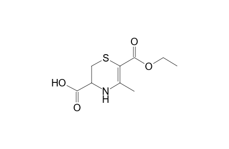 2H-1,4-thiazine-3,6-dicarboxylic acid, 3,4-dihydro-5-methyl-, 6-ethyl ester