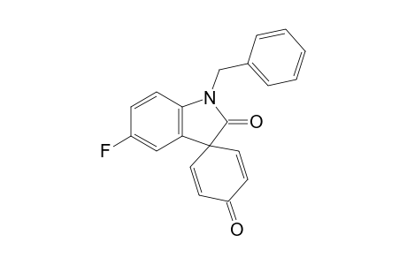 5'-Fluoro-1'-benzyl-4H-spiro[cyclohexa-2,5-diene-1,3'-indol]-2',4(1'H)-dione