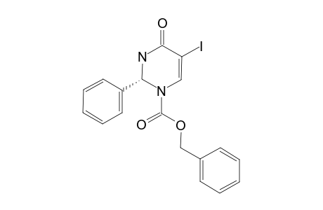 (R)-5-IODO-4-OXO-2-PHENYL-3,4-DIHYDRO-2H-PYRIMIDINE-1(2H)-CARBOXYLIC-ACID-BENZYLESTER