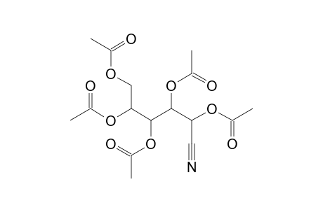 D-GLUCONONITRIEL, 2,3,4,5,6-PENTA-O-ACETYL-