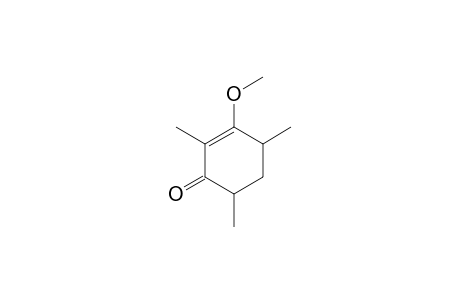 3-Methoxy-2,4,6-trimethyl-cyclohex-2-enone