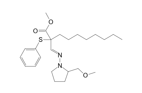 S,R-(-)-1-[ [(2'-Methoxycarbonyl)-2'-(phenylthio)decylidene]amino}-2-(methoxymethyl)pyrrolidine