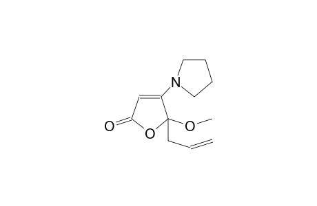 5-Allyl-5-methoxy-4-(pyrrolidin-1-yl)-furan-2(5H)-one