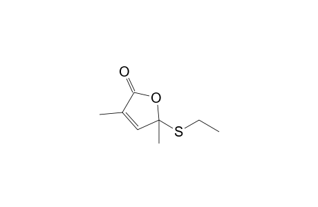3,5-Dimethyl-5-(ethylthio)-2(5H)-furanone