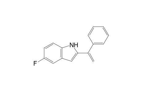 5-Fluoro-2-(1-phenylvinyl)-1H-indole