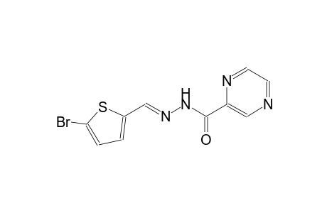 2-pyrazinecarboxylic acid, 2-[(E)-(5-bromo-2-thienyl)methylidene]hydrazide