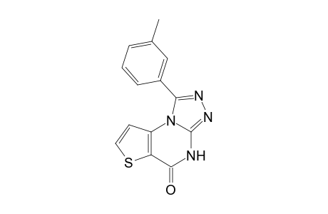 1-m-Tolylthieno[2,3-e][1,2,4]triazolo[4,3-a]pyrimidin-5(4H)-one